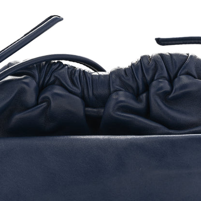 Mansur Gavriel Lambskin Mini Cloud Clutch  Blue 7 of 11