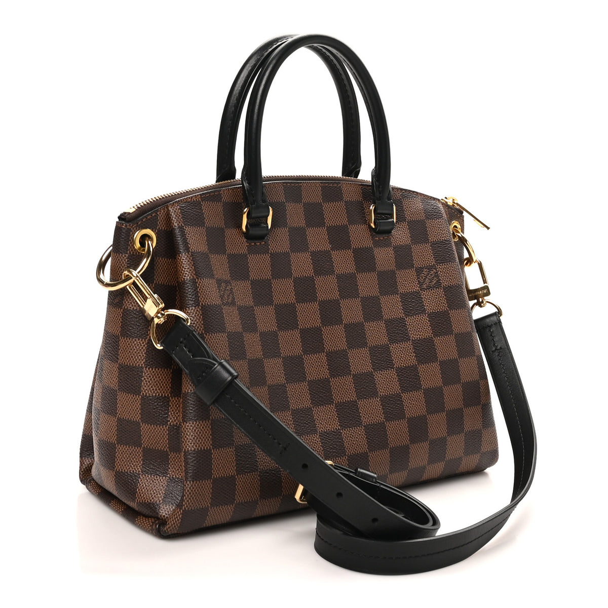 Louis Vuitton Damier Ebene Odeon Tote PM Black 2 of 8