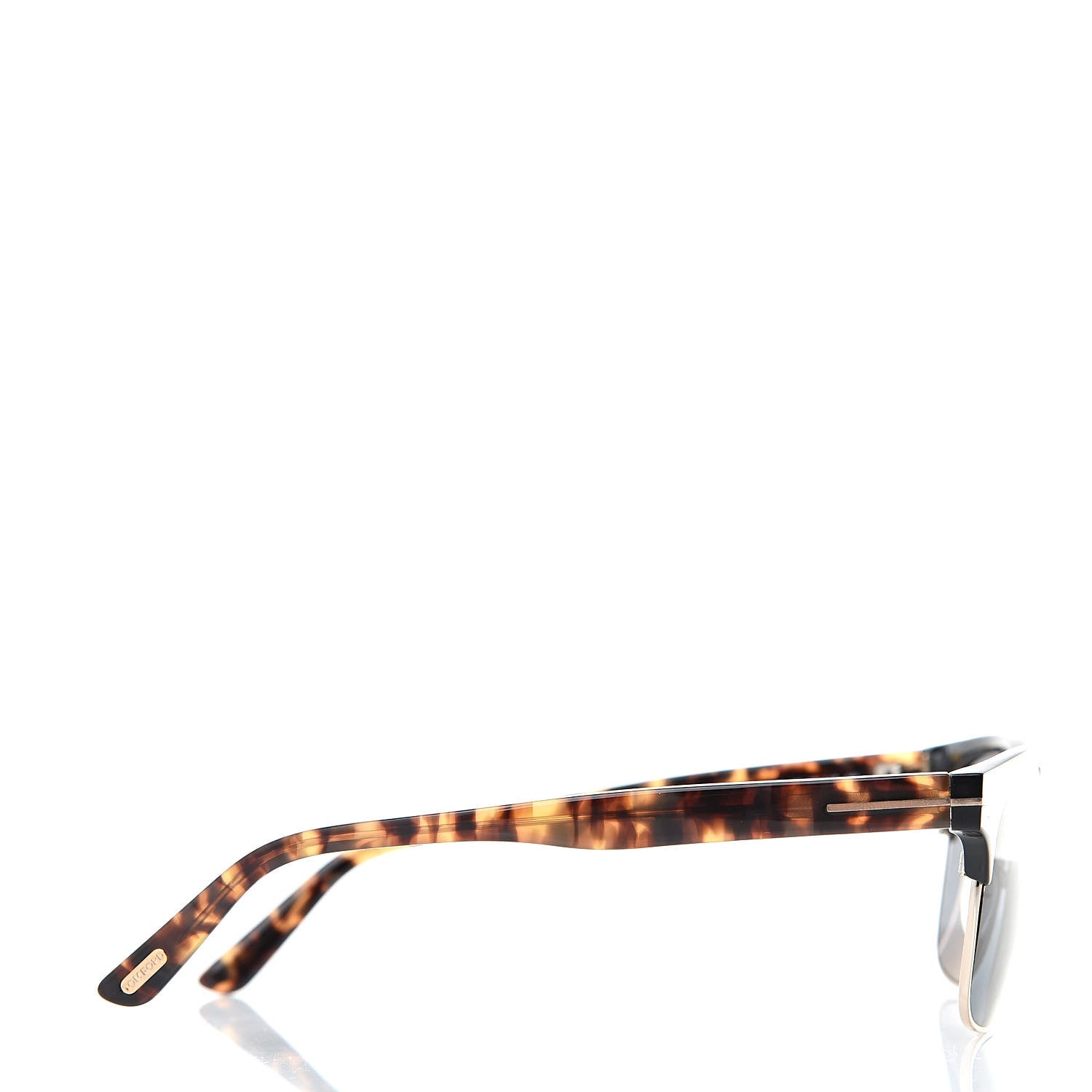 Tom Ford Louis Polarized Sunglasses TF386 Black Tortoise 3 of 8