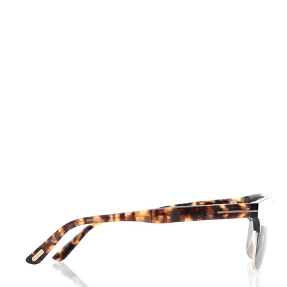 Tom Ford Louis Polarized Sunglasses TF386 Black Tortoise 3 of 8