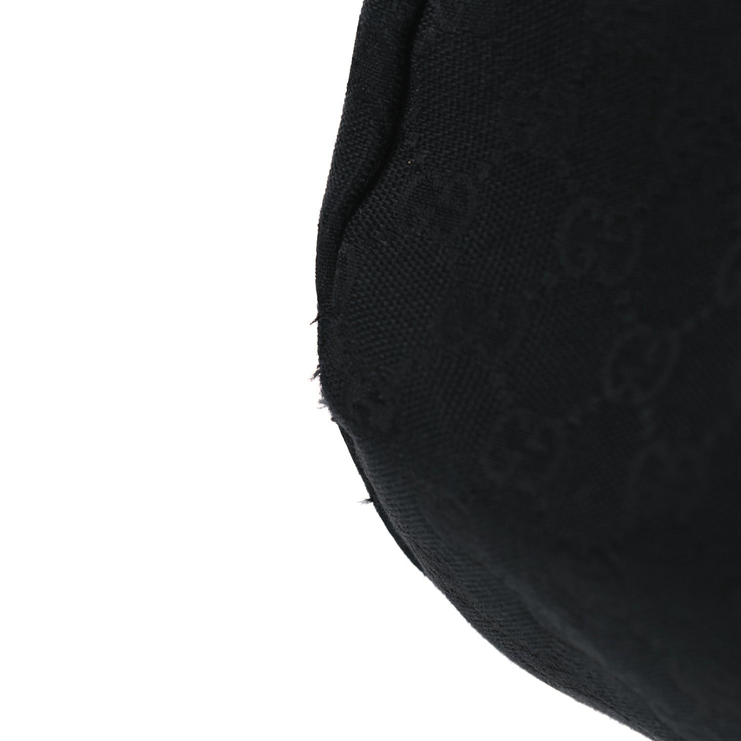 Monogram Large New Ladies Web Hobo Black