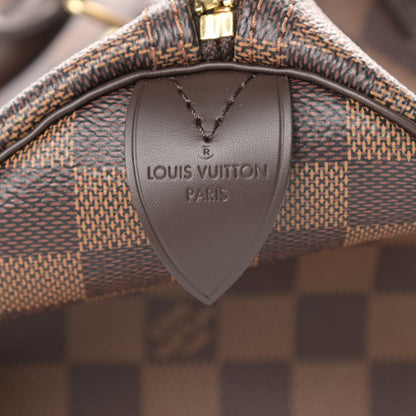 Louis Vuitton Damier Ebene Speedy 35 6 of 11