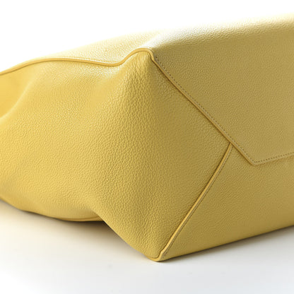 Celine Soft Grained Calfskin Small Belt Cabas Sunflower 6 of 9