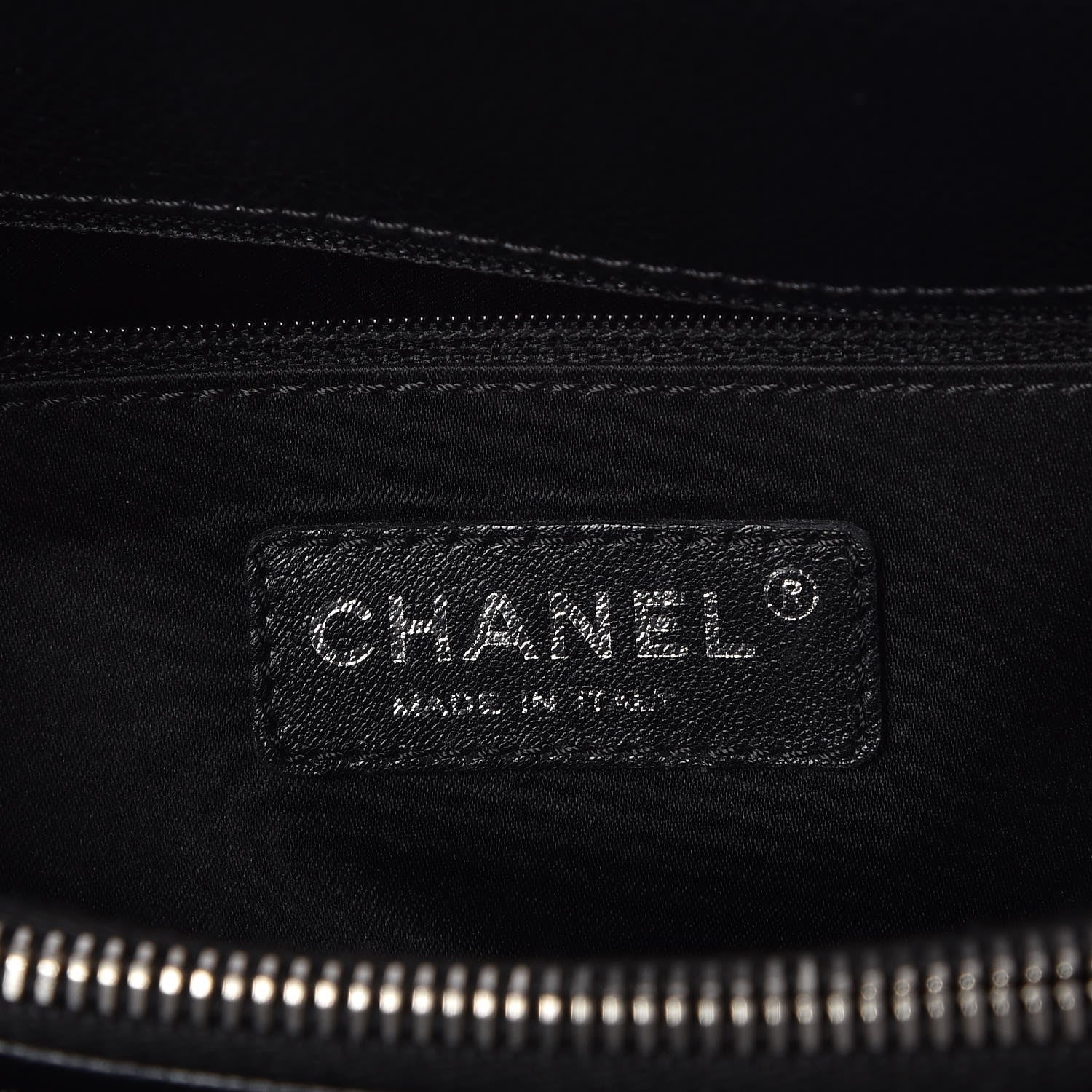 Chanel Caviar Quilted Grand Shopping Tote GST Black 7 of 20