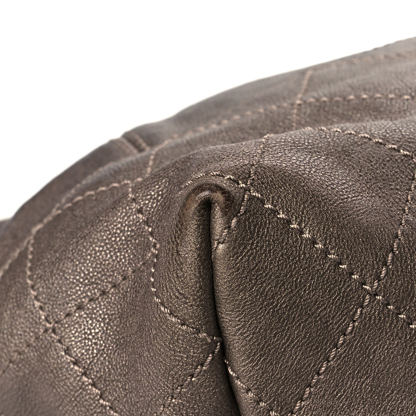 Metallic Calfskin Baby Coco Cabas Bronze