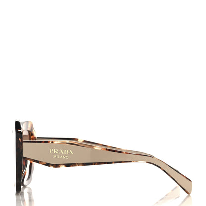 Prada Acetate Square Sunglasses SPR 16Y-F Havana Beige 3 of 6