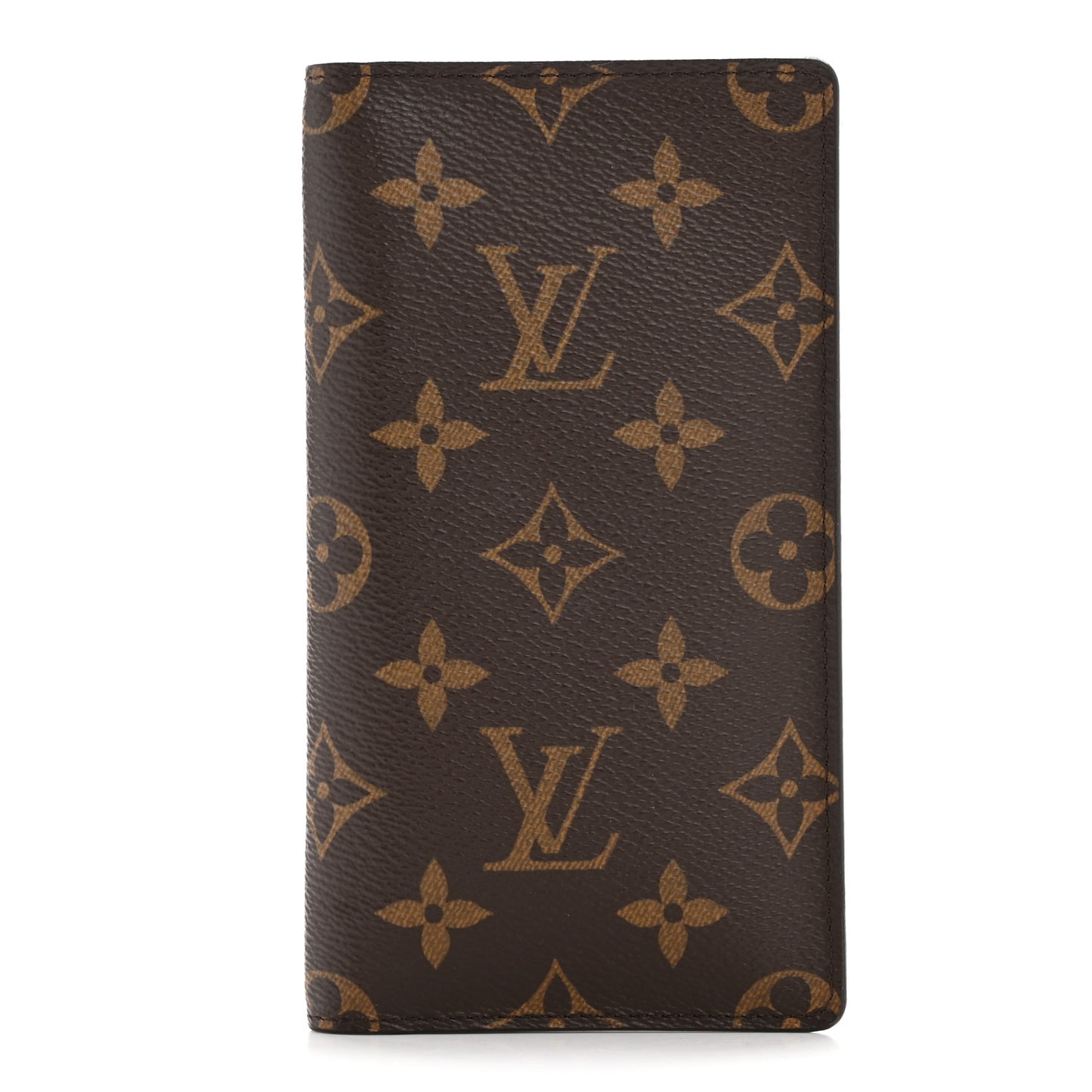 Monogram Checkbook Holder Case Wallet