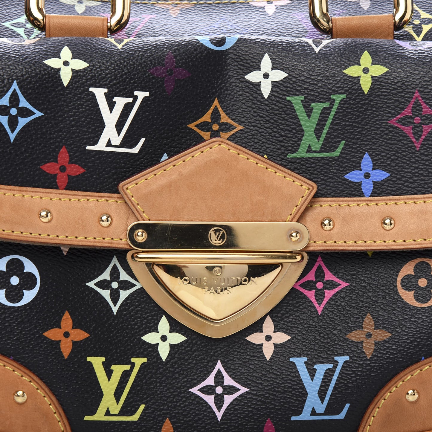 Monogram Multicolor Rita Black