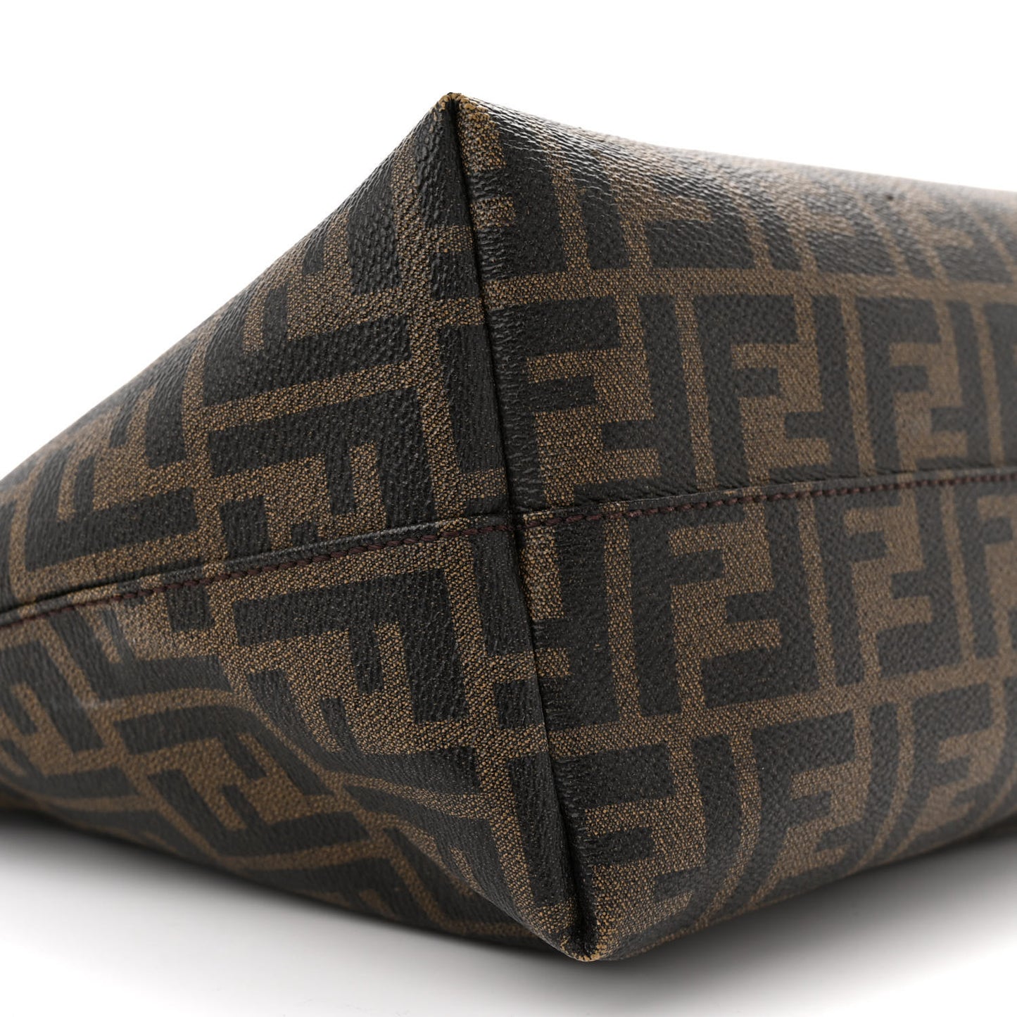 Zucca Spalmati Medium Roll Tote Tobacco Moro