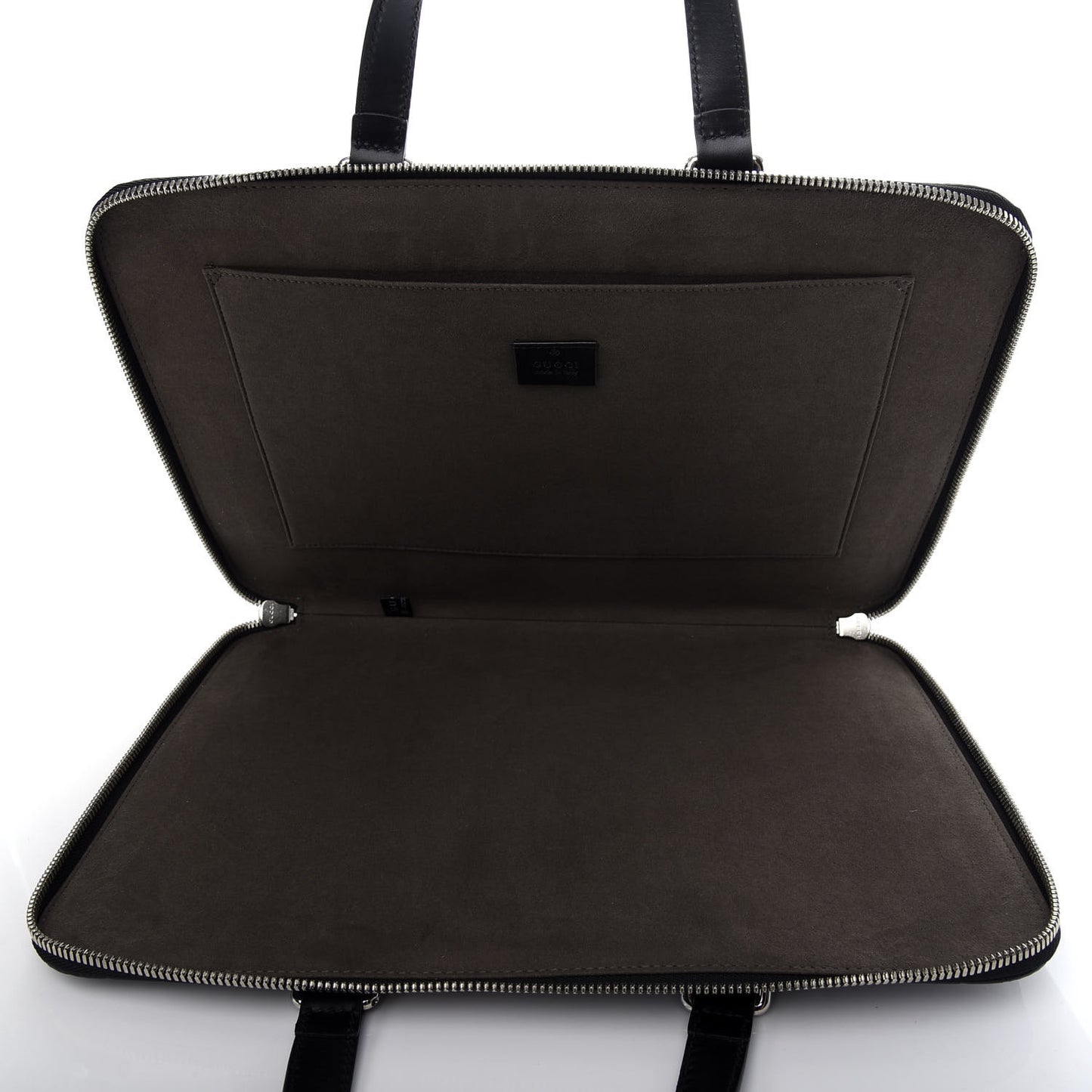 Guccissima Signature Briefcase Black