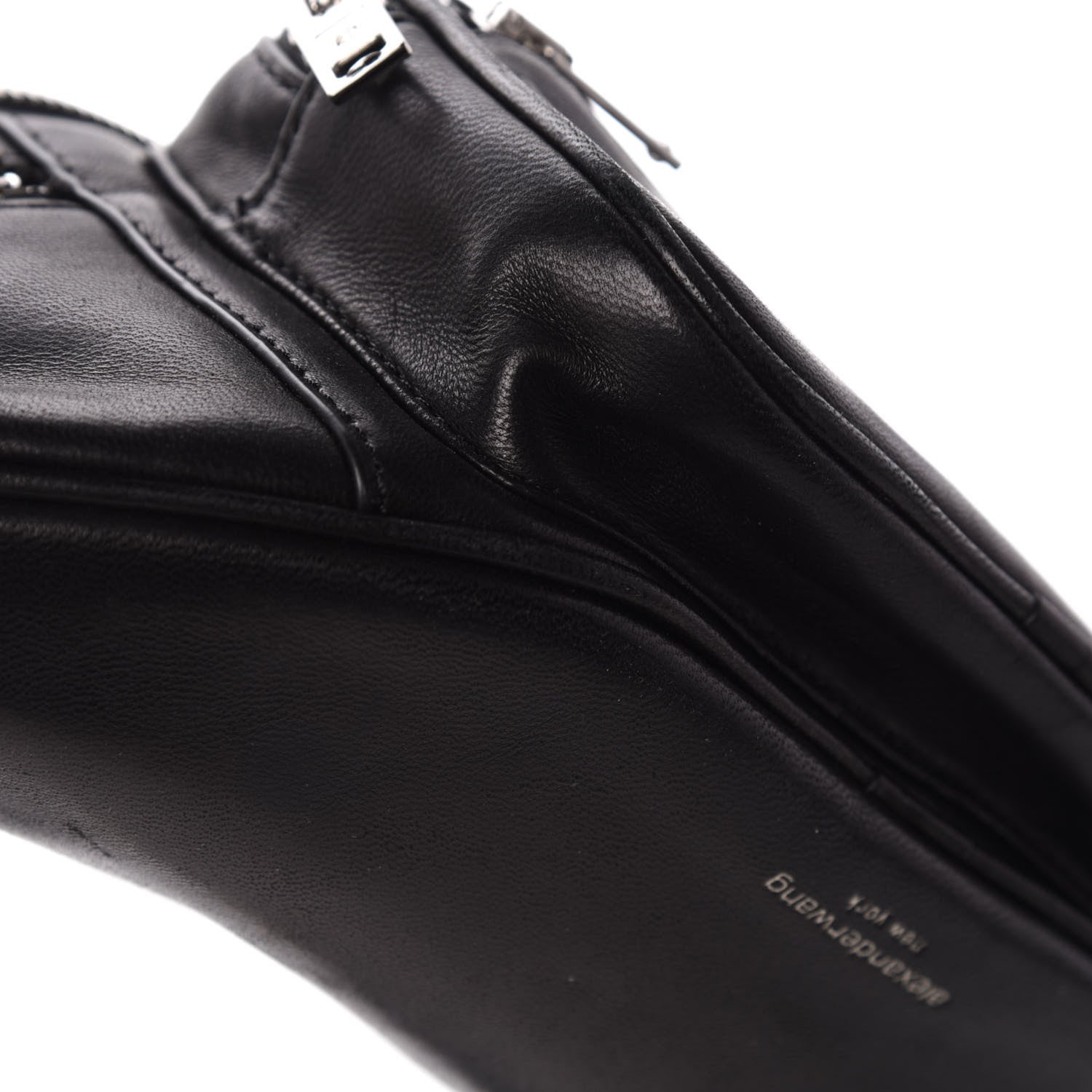 Alexander Wang Lambskin Attica Belt Bag Black 8 of 9