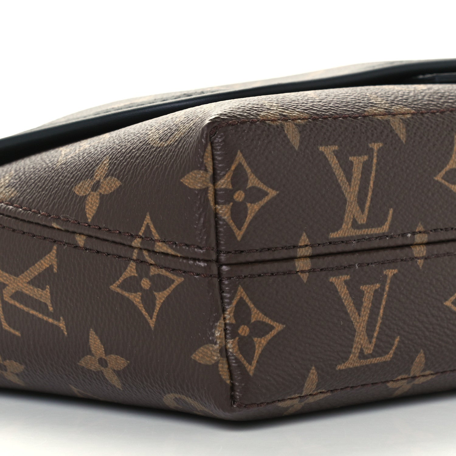 Louis Vuitton Monogram Macassar Magnetic Messenger 9 of 12