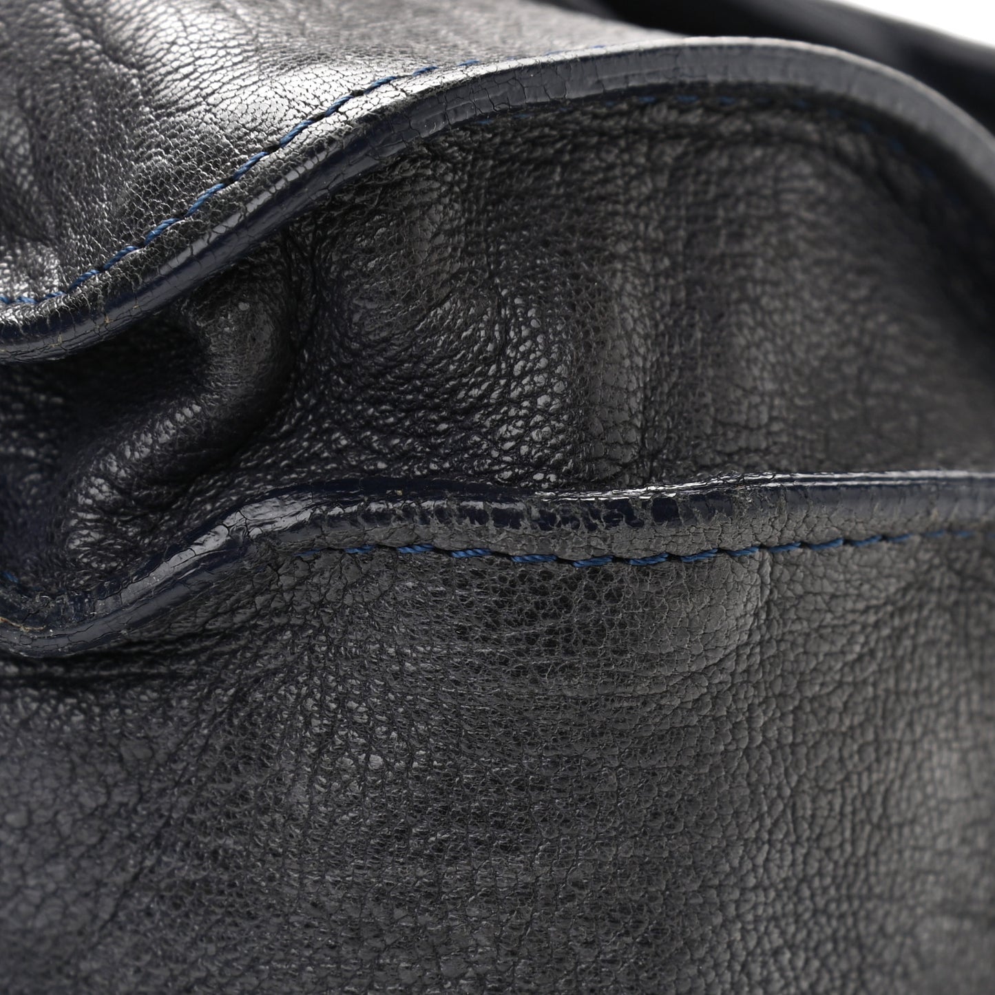 Lambskin Medium PS1 Satchel Midnight