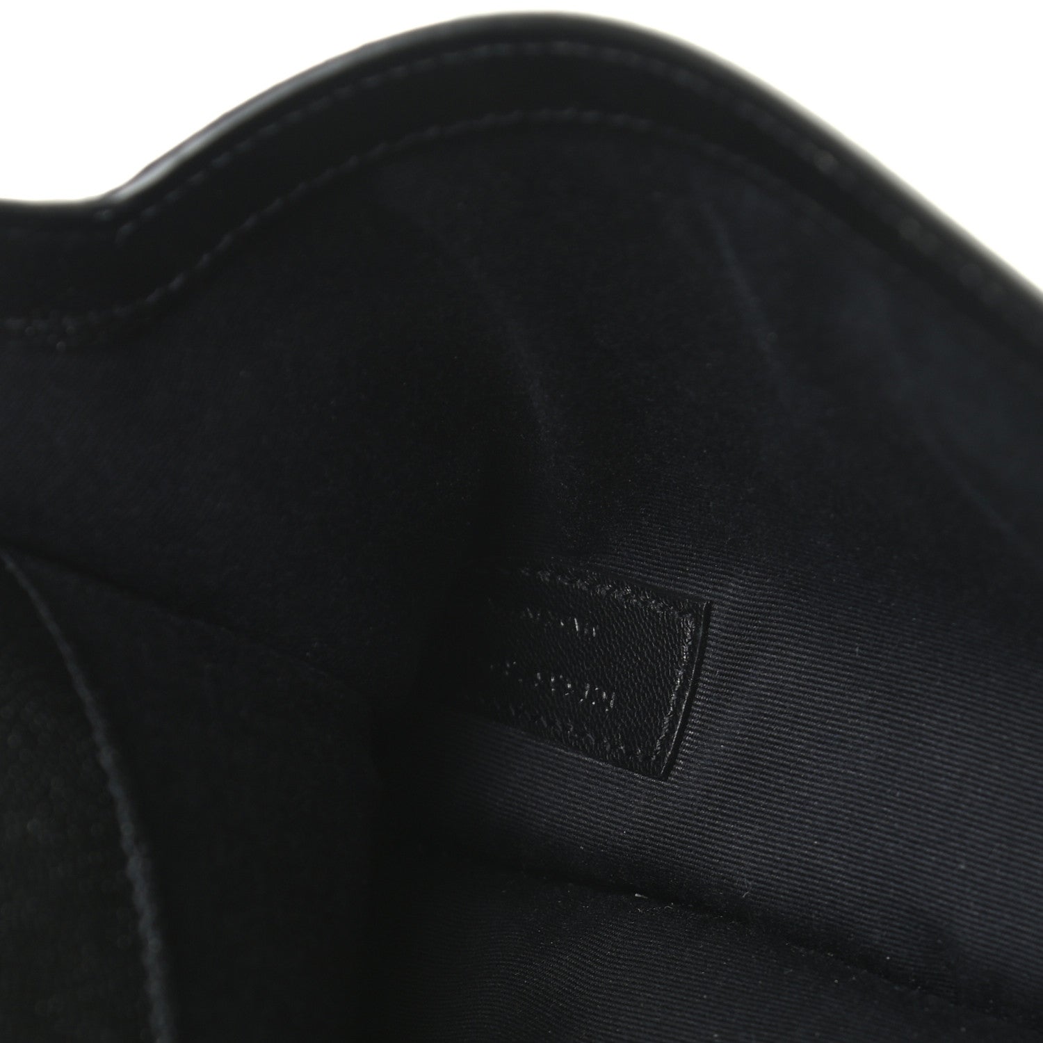 Saint Laurent Grain De Poudre Uptown Pouch Black 7 of 8