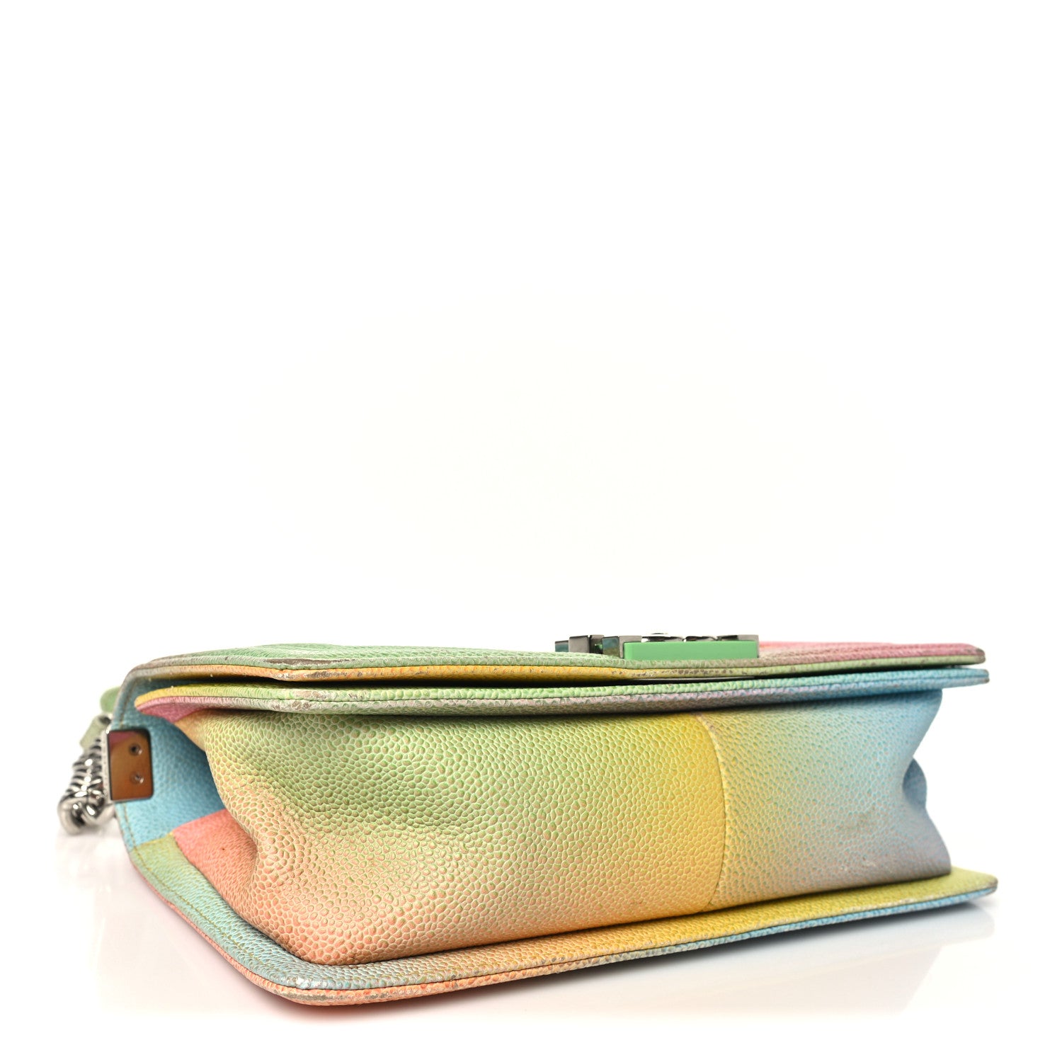 Chanel Caviar Quilted Medium Cuba Rainbow Boy Flap Multicolor Rainbow Boy Flap Multicolor 4 of 12