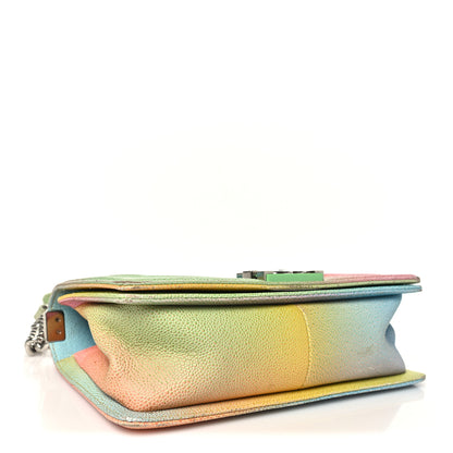 Chanel Caviar Quilted Medium Cuba Rainbow Boy Flap Multicolor Rainbow Boy Flap Multicolor 4 of 12