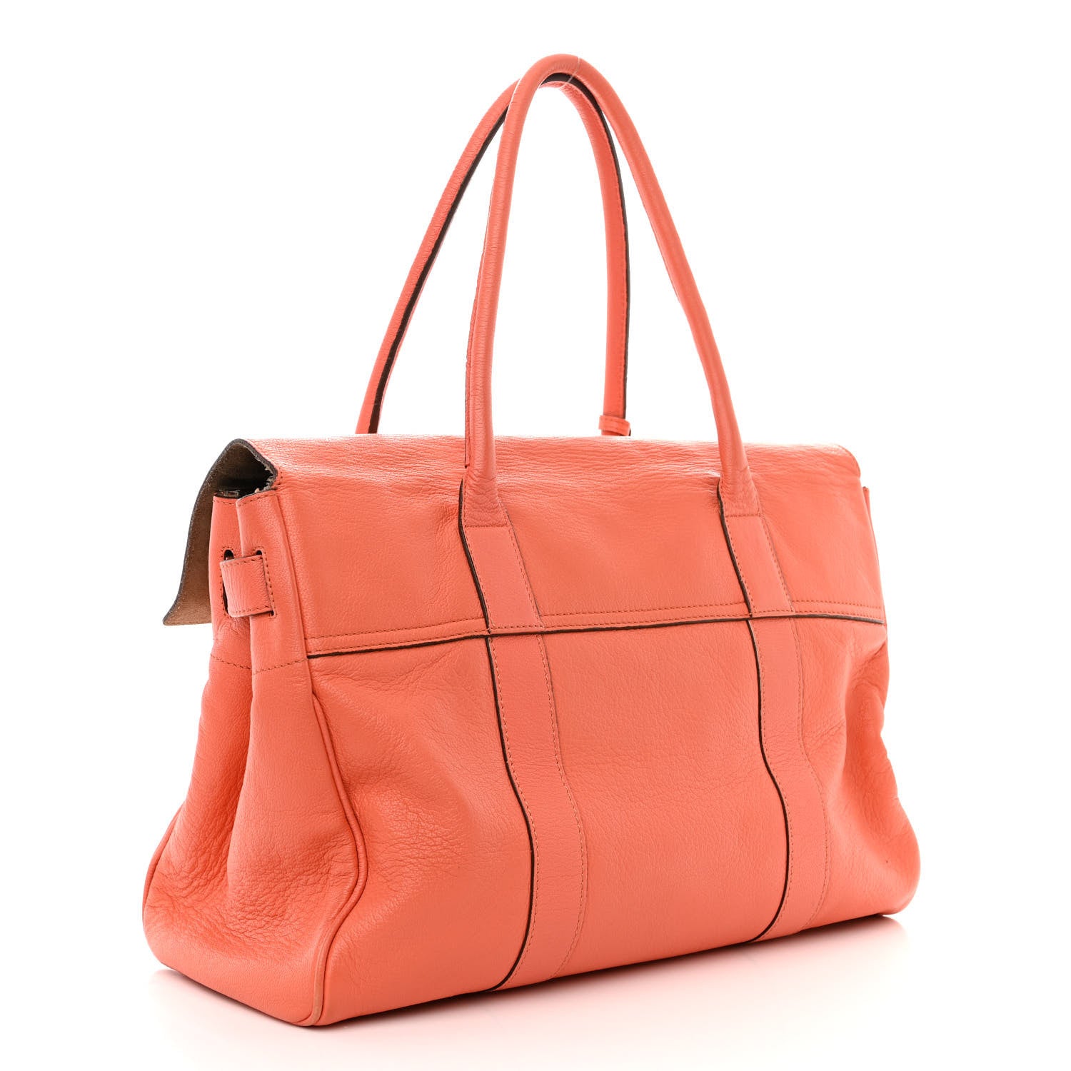 Mulberry Natural Leather Bayswater Coral 3 of 14