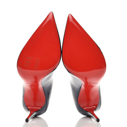 Christian Louboutin Patent Pigalle Follies 100 Pumps 40 China Blue 5 of 10