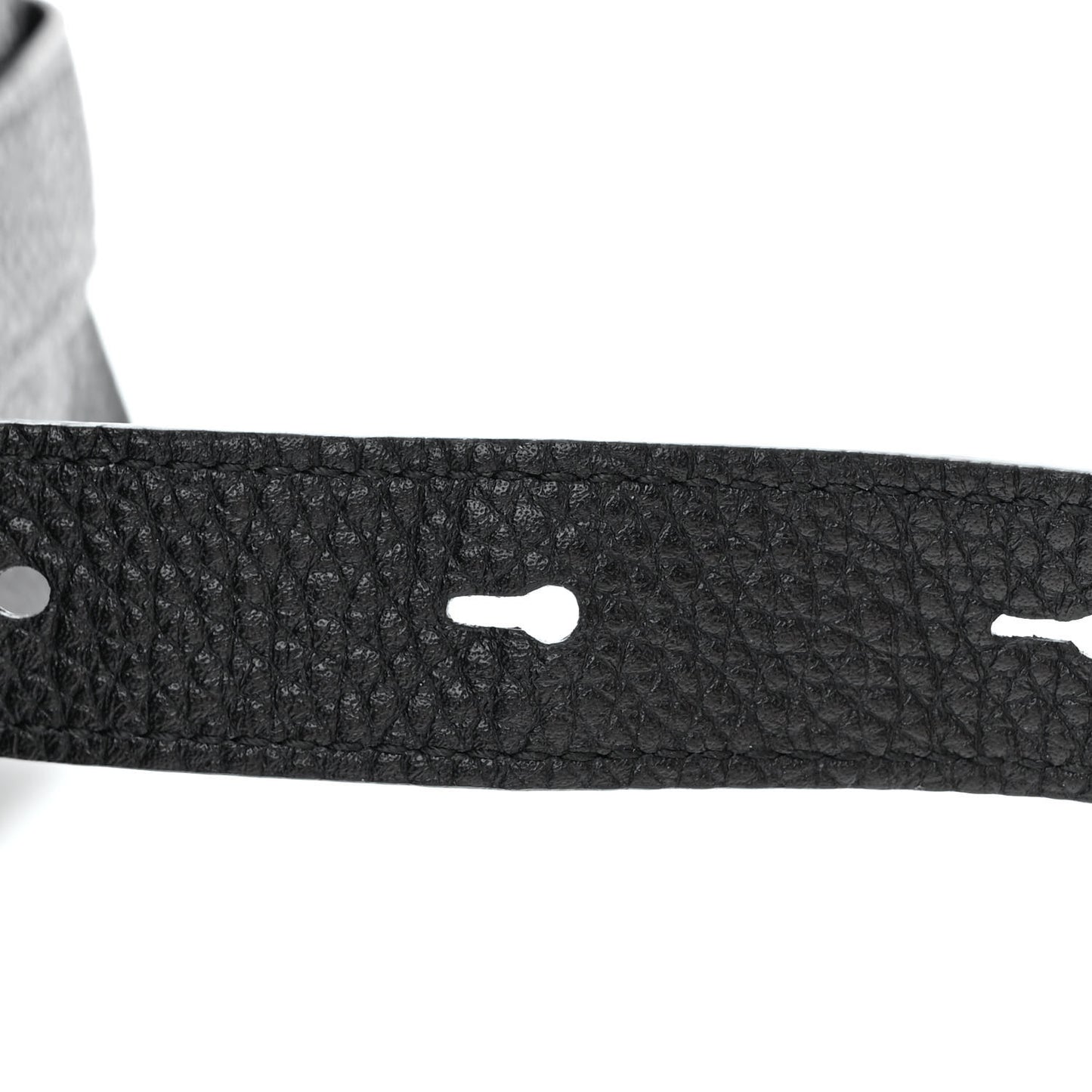 Calfskin Beacon Saddle Bag Black