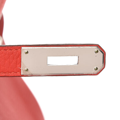 Hermes Taurillon Clemence Kelly Retourne 28 Rouge Tomate 11 of 37