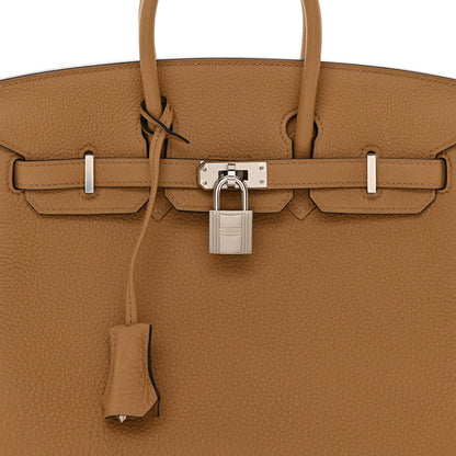 Hermes Togo Birkin 25 Chai 8 of 14