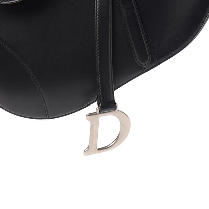 Christian Dior Calfskin Saddle Bag Black 9 of 11