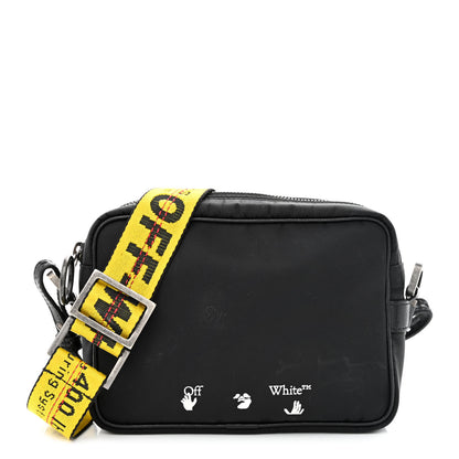 Off-White Nylon Logo Print Crossbody Bag Black 1 of 11