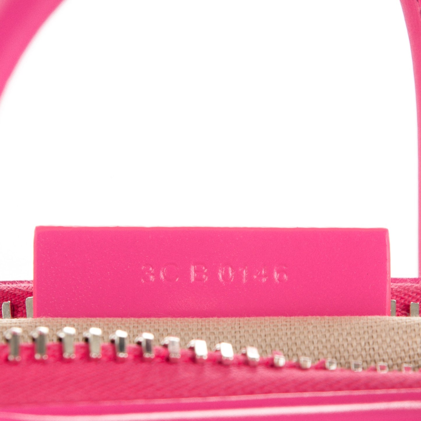Shiny Lord Calfskin Mini Antigona Shocking Pink