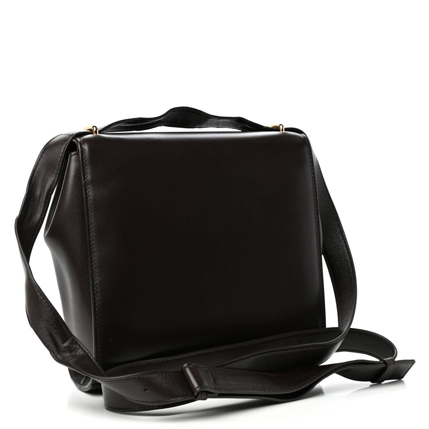 Bottega Veneta Box Calfskin Nappa Clip Bag Fondant 3 of 9