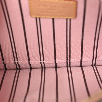 Louis Vuitton Monogram Neverfull MM GM Pochette Sugar Pink 5 of 6