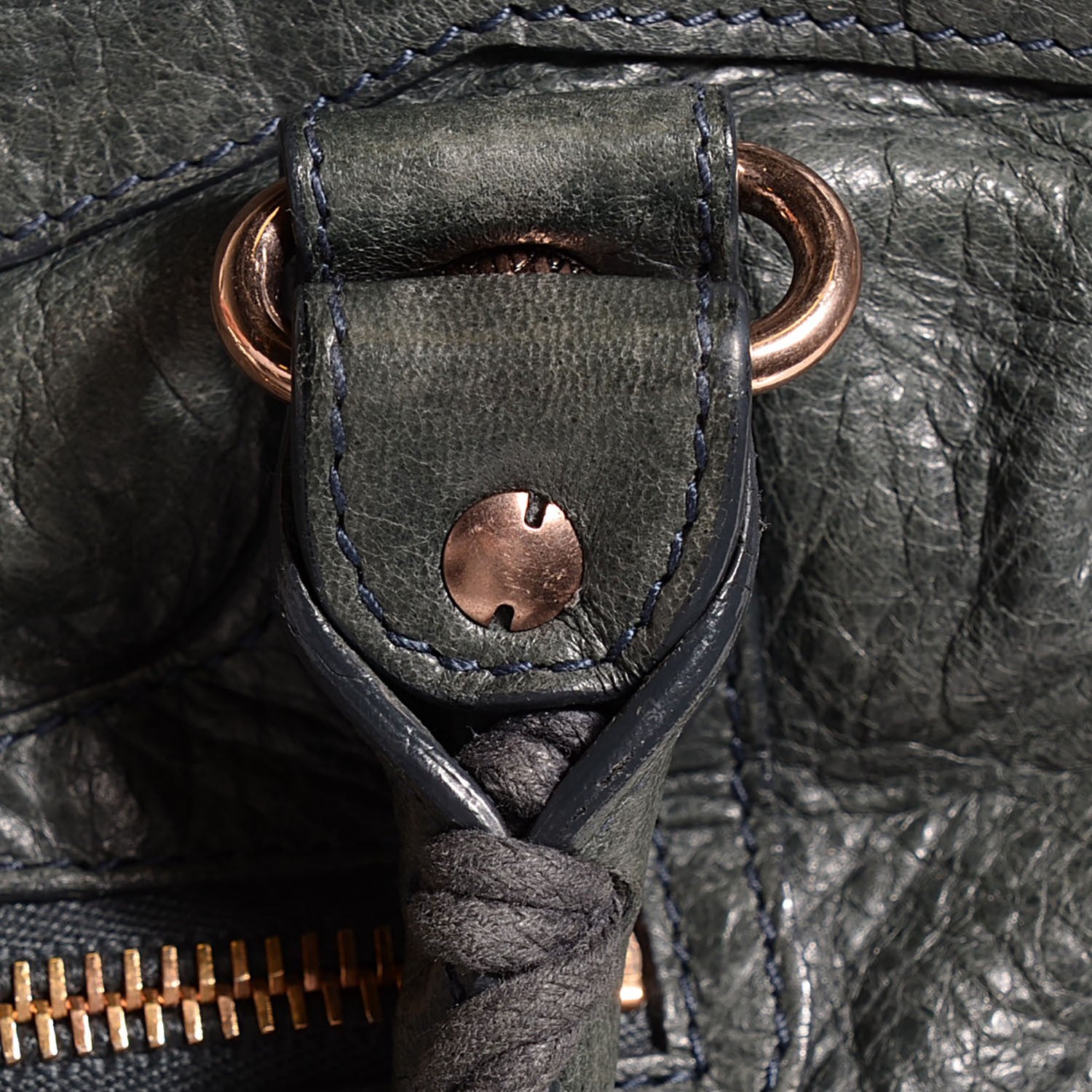 Balenciaga Agneau Giant 12 Rose Gold Hardware Town Anthracite 12 of 12