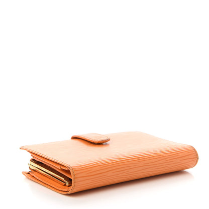 Louis Vuitton Epi French Purse Wallet Mandarin 4 of 10