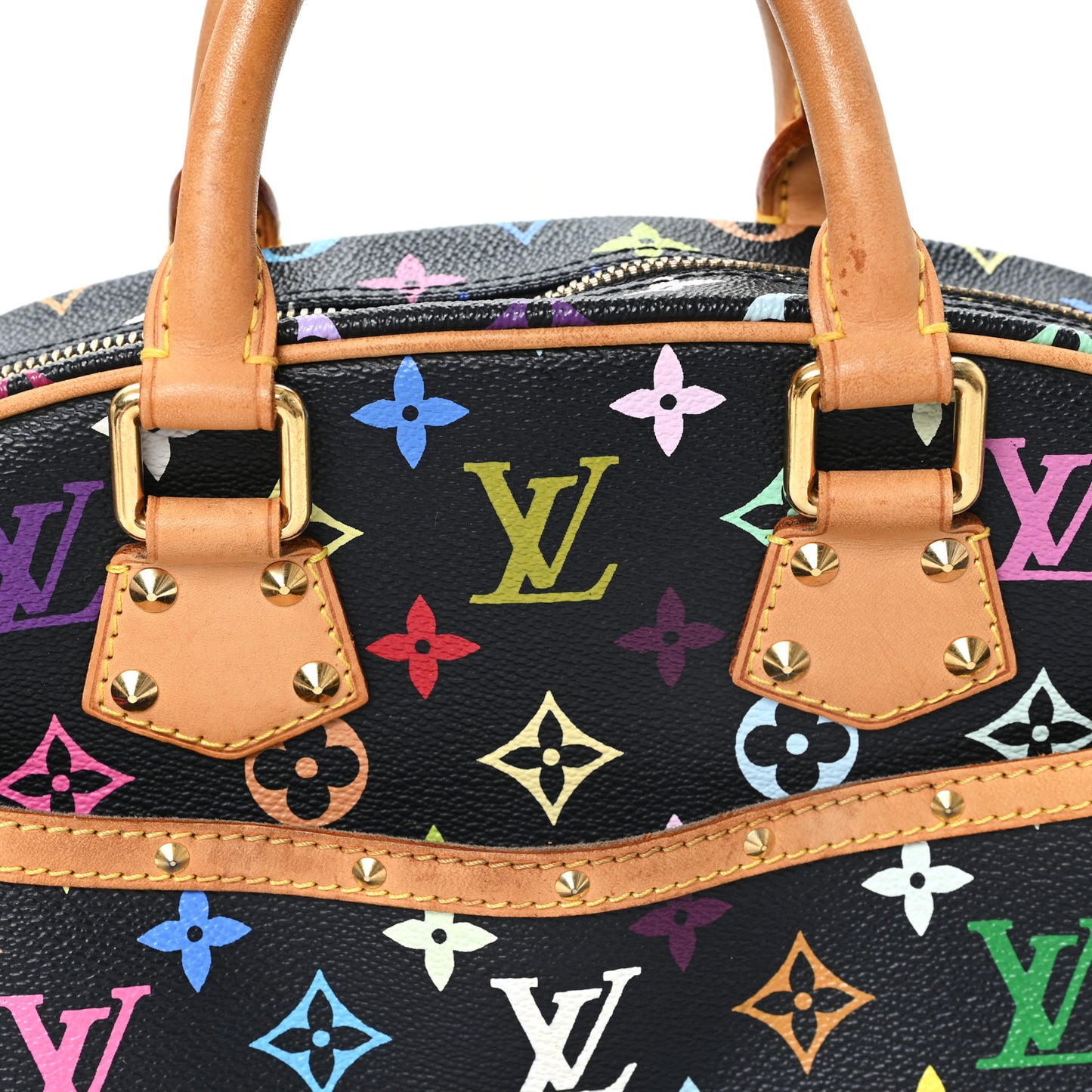 Monogram Multicolor Trouville Black