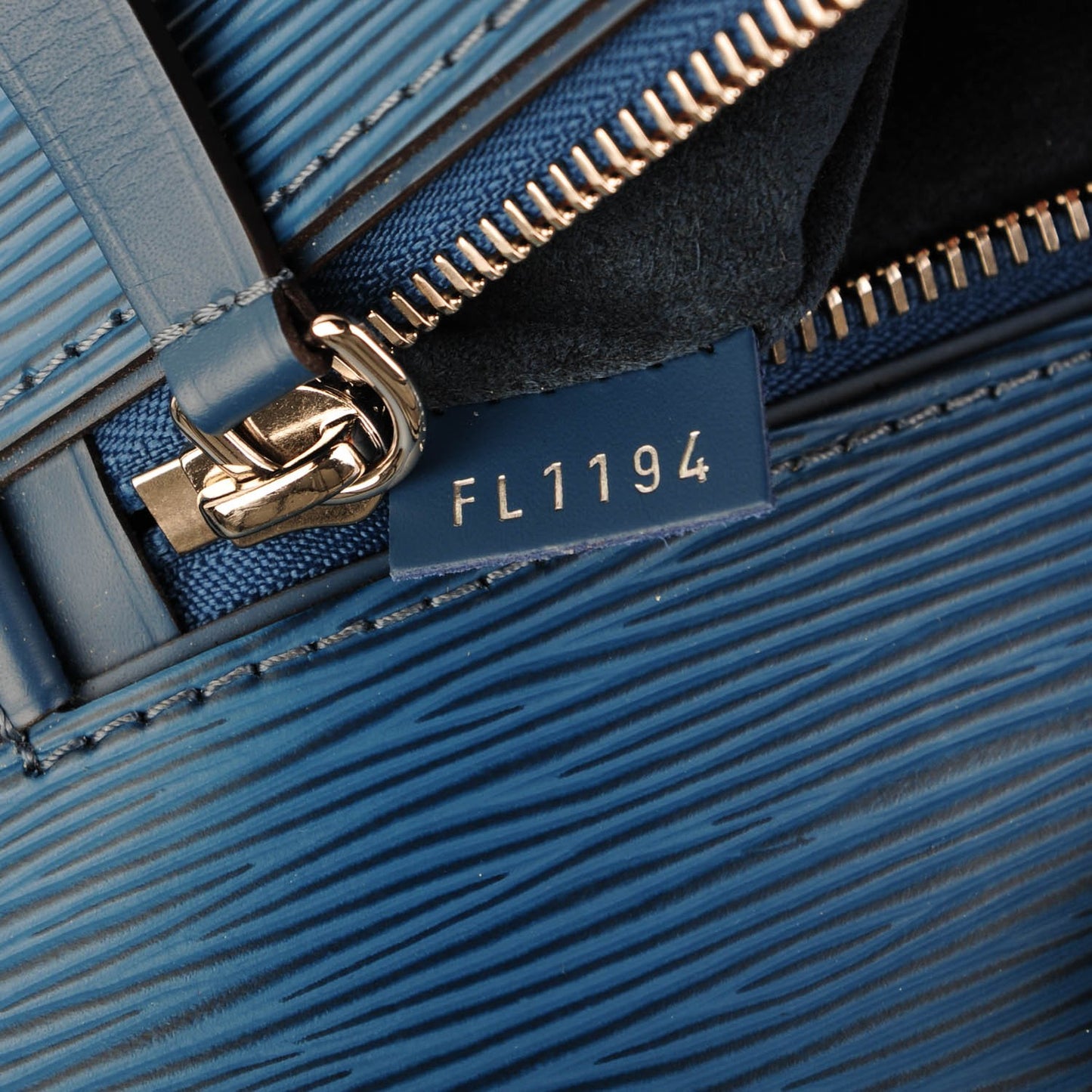 Epi Porte Document Business Briefcase Blue Celeste