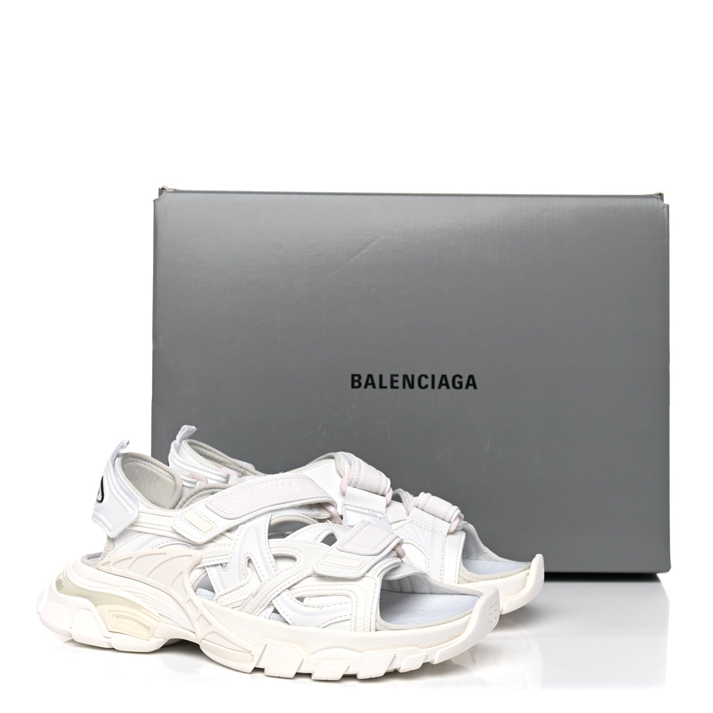 Neoprene Rubber Womens Track Sandals 38 White