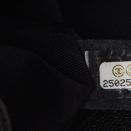 Chanel Caviar Quilted Medium Boy Flap Black 7 of 12