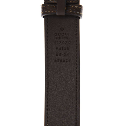 Gucci GG Supreme Monogram Web Small Ophidia Belt Bag 85 34 Dark Brown 10 of 11