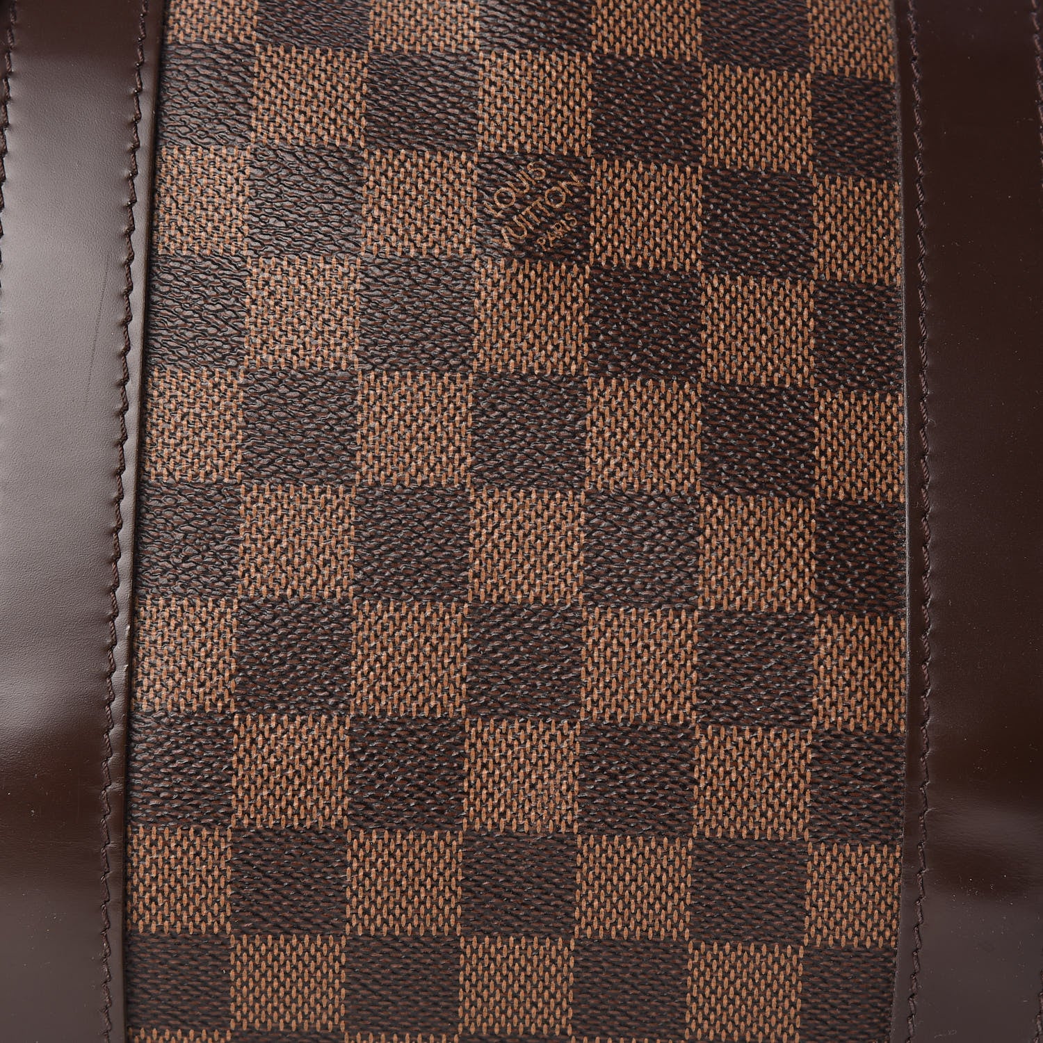 Louis Vuitton Damier Ebene Keepall Bandouliere 55 8 of 12