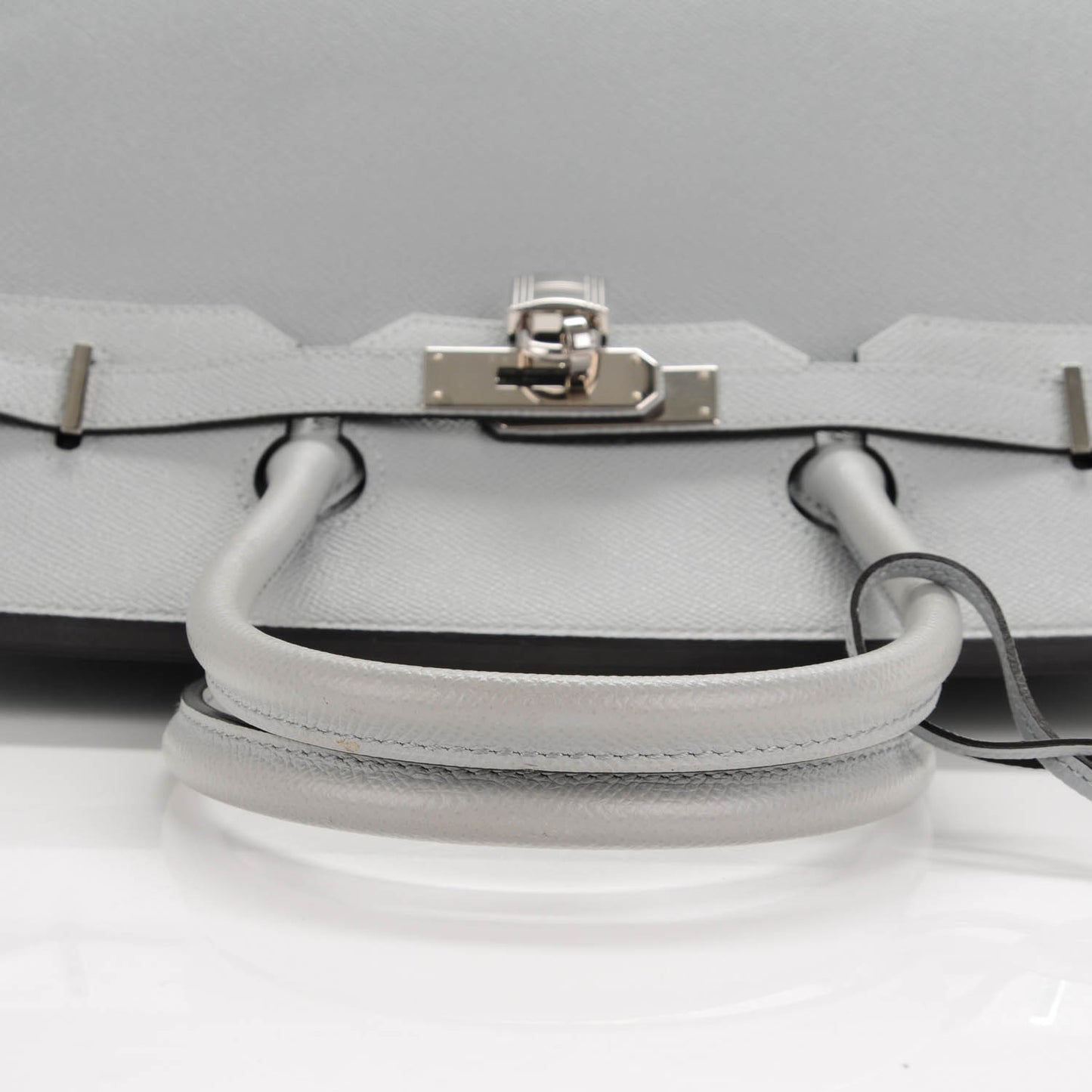 Epsom Birkin 35 Bleu Glacier