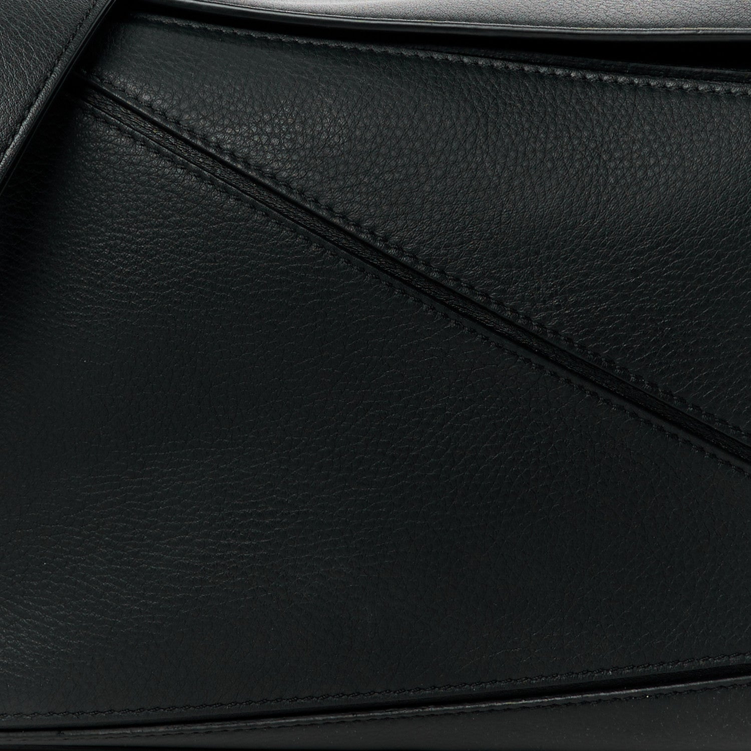 Loewe Calfskin Medium Puzzle Bag Black 8 of 10