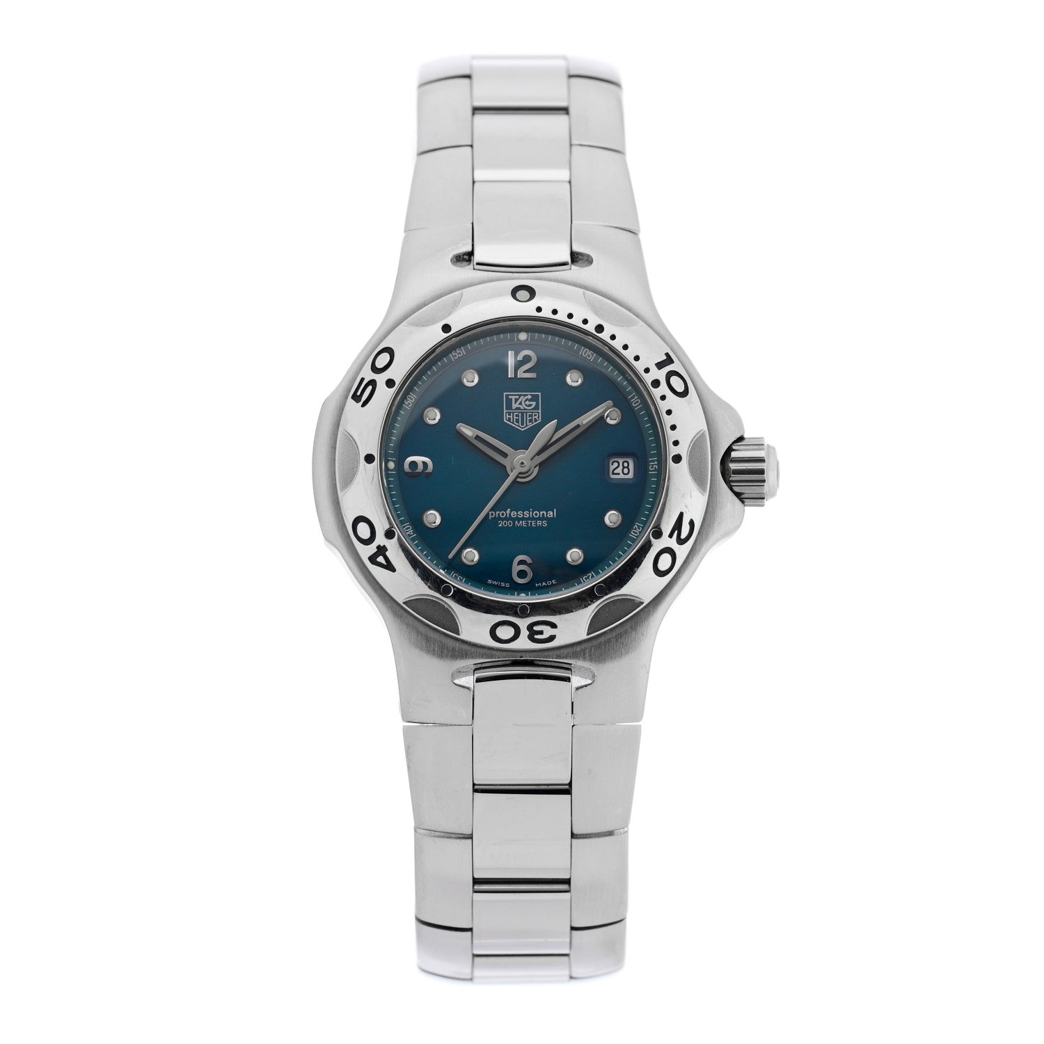 Tag Heuer Stainless Steel 28mm Kirium Quartz Watch Blue WL1313 1 of 4