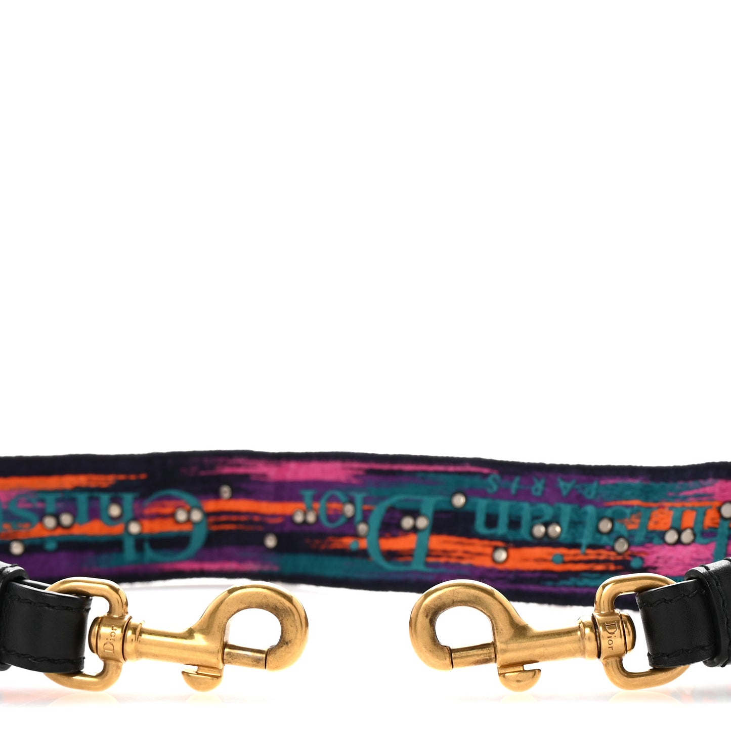 Canvas Embroidered Studded Mexico Shoulder Strap Multicolor