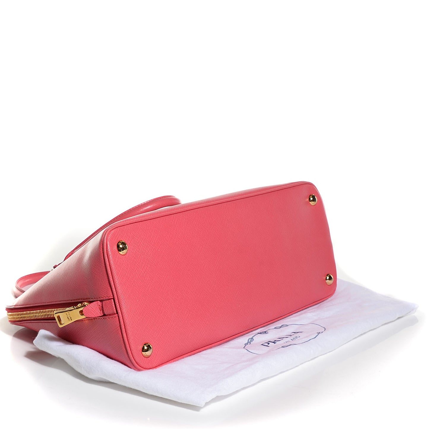 Saffiano Lux Medium Promenade Tote Peonia