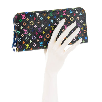 Louis Vuitton Monogram Multicolor Insolite Wallet Black Bleuet 2 of 6