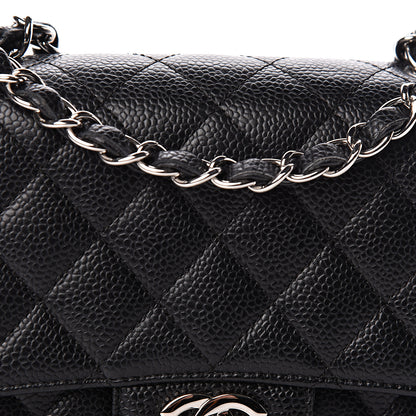 Chanel Caviar Quilted Mini Square Flap Black 8 of 10