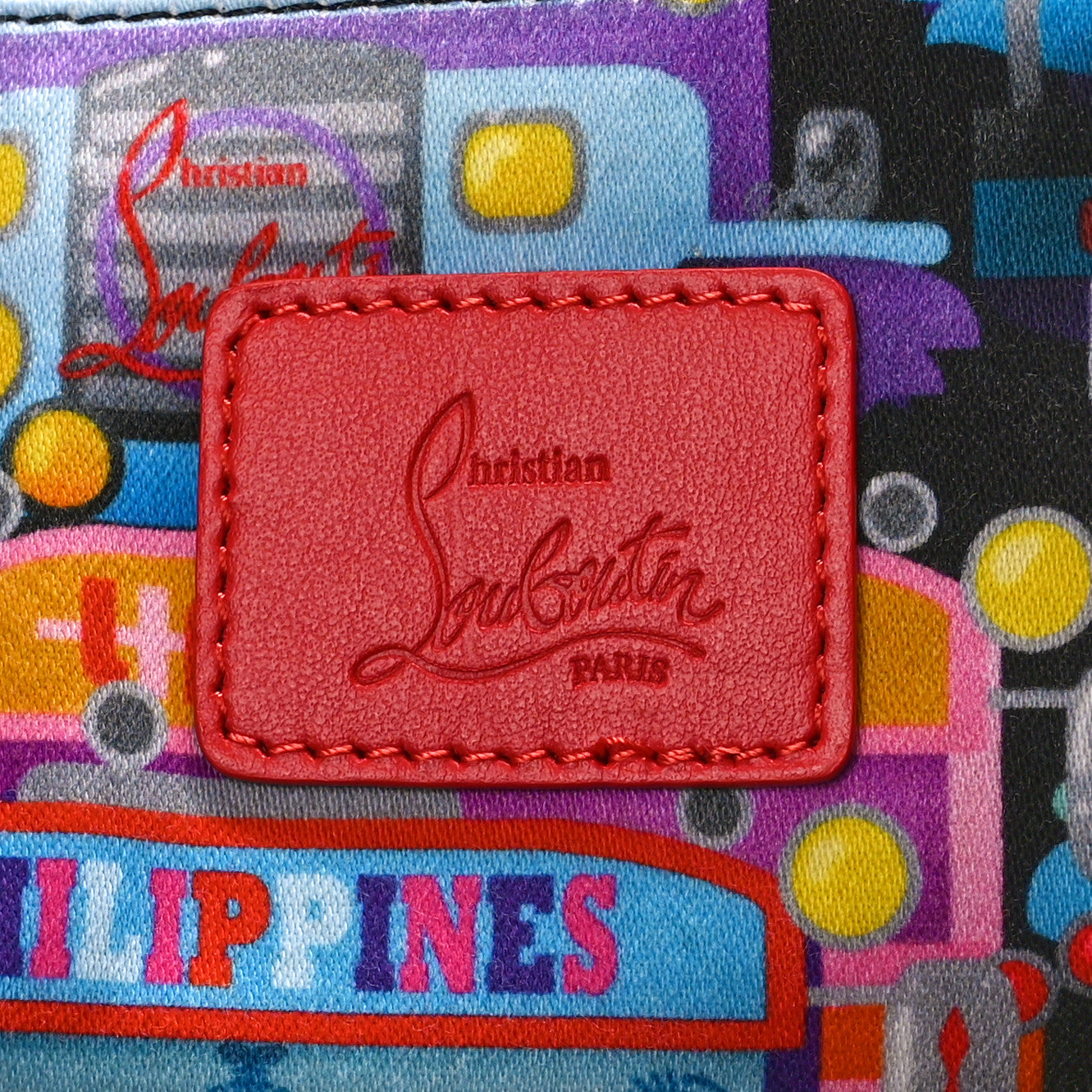 Jacquard Embellished Manilacaba Tote Multicolor