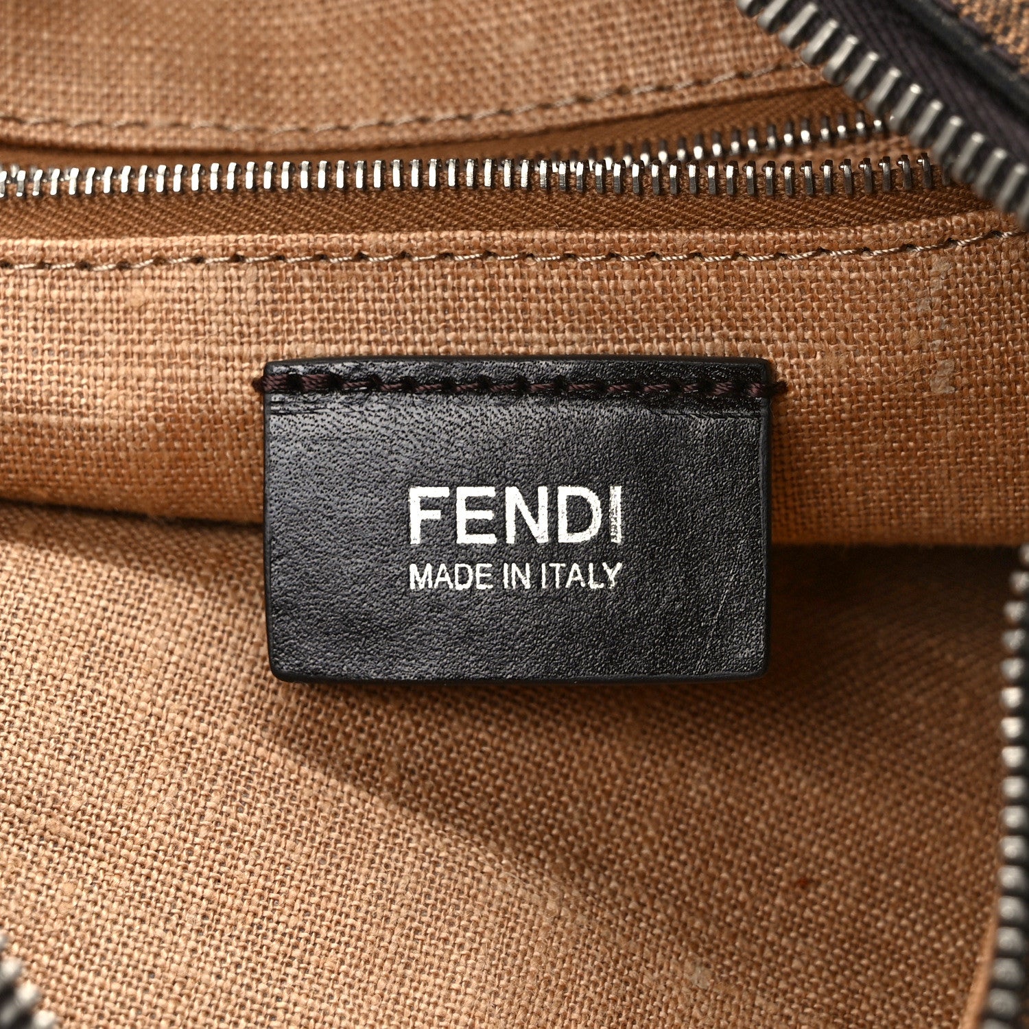 Fendi Zucca Cuoio Romano Selleria Messenger Tobacco Moro 6 of 13