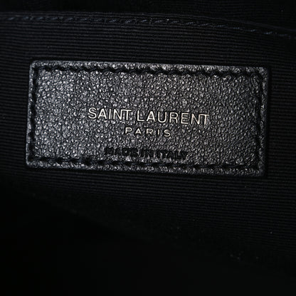 Saint Laurent Calfskin Matelasse Monogram Lou Camera Bag Granite 6 of 11