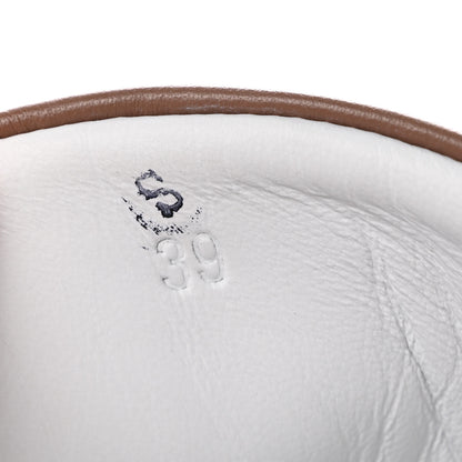 Hermes Calfskin Womens Happy Sneakers 39 Rose Perle 8 of 9