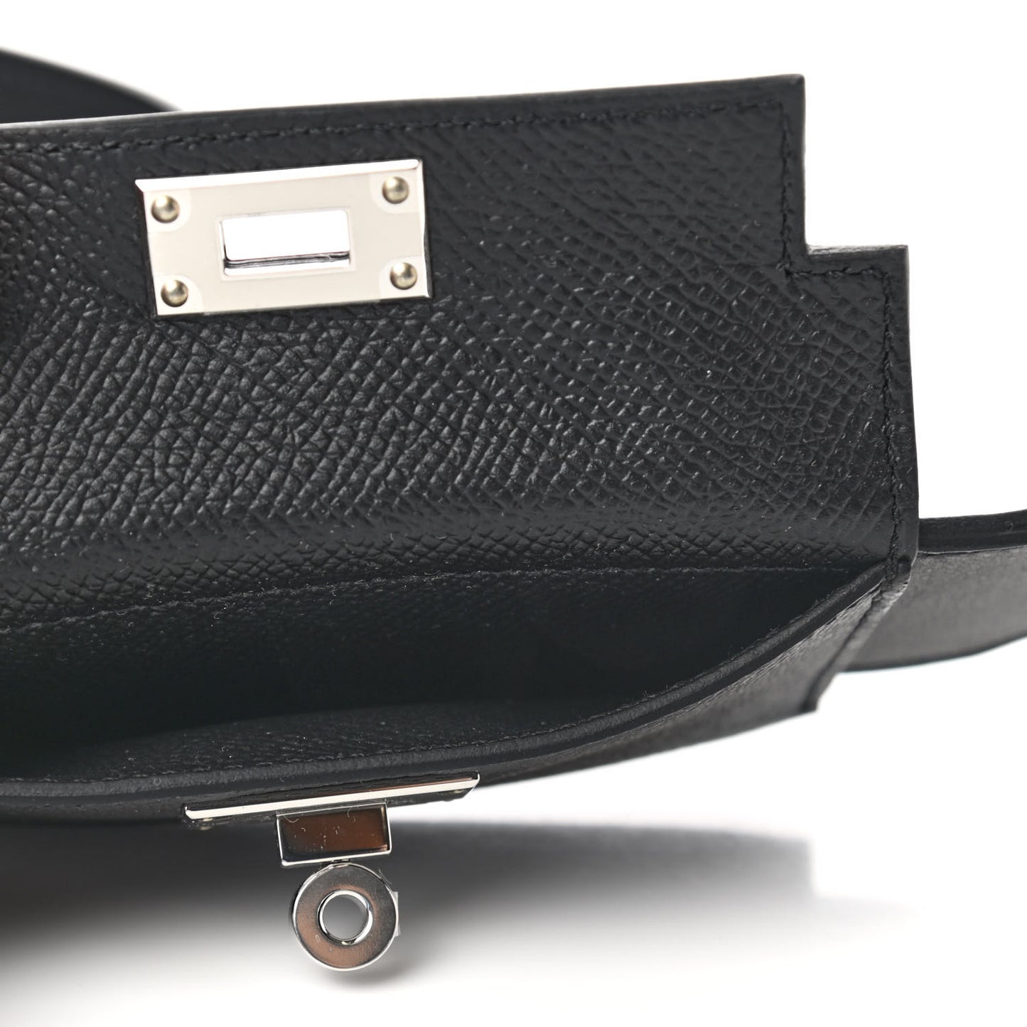 Swift Epsom Pocket Kelly Shoulder Strap Black